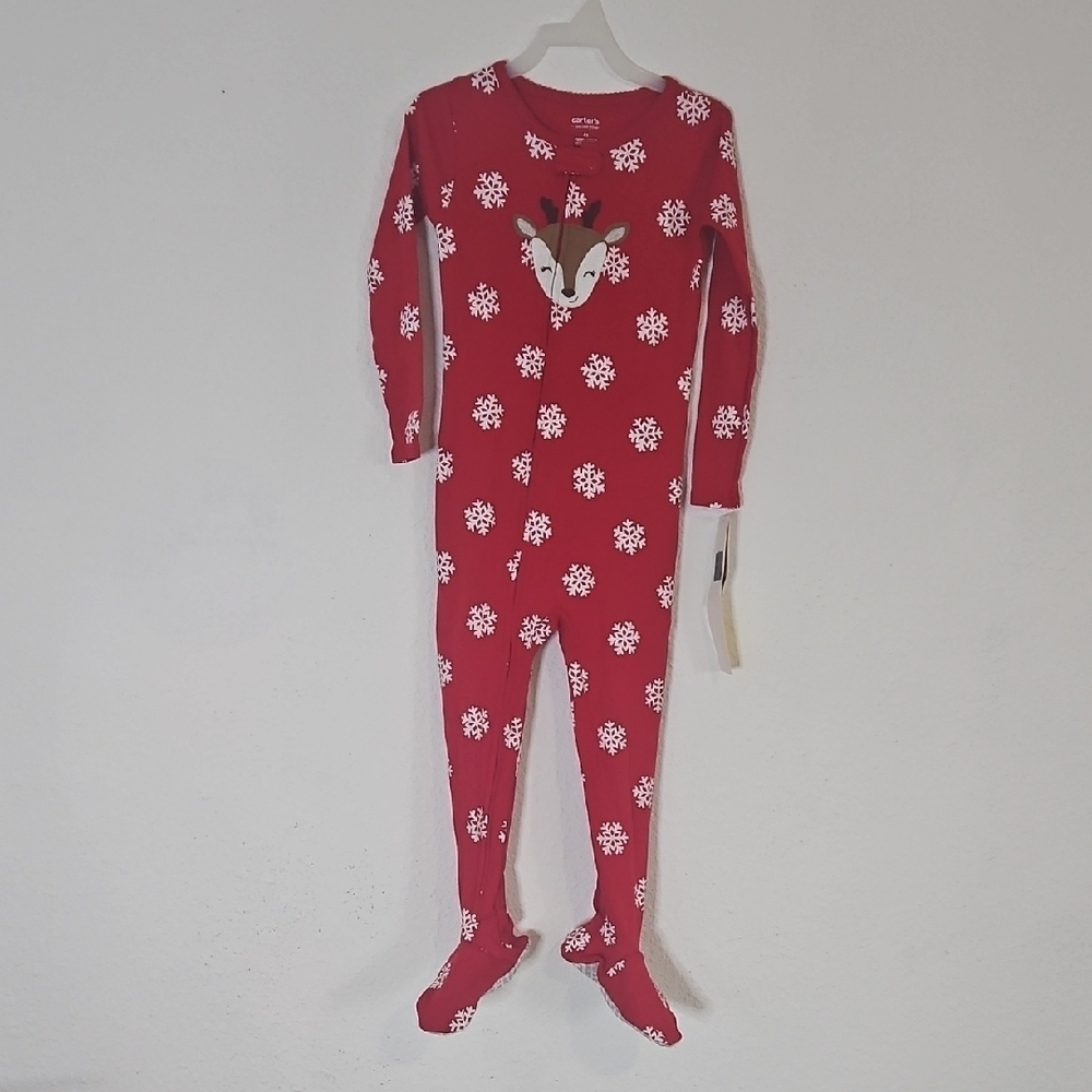 Carter's Red Fox and Snowflake Kids Footie